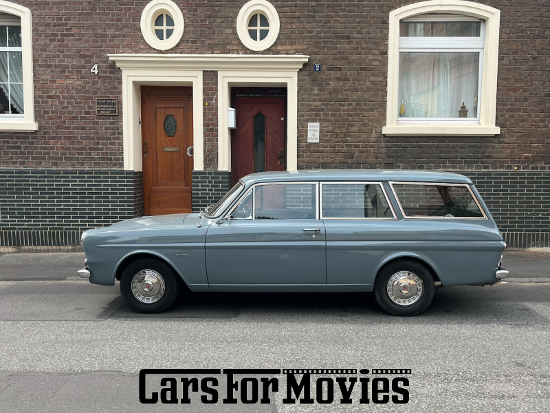 CarsForMovies | Ford-Werke GmbH 12m P4 1966 Deutschland Grau Blau Zivilfahrzeug Kombi DE - Nordrhein-Westfalen 7688 Anhängerkupplung taunus